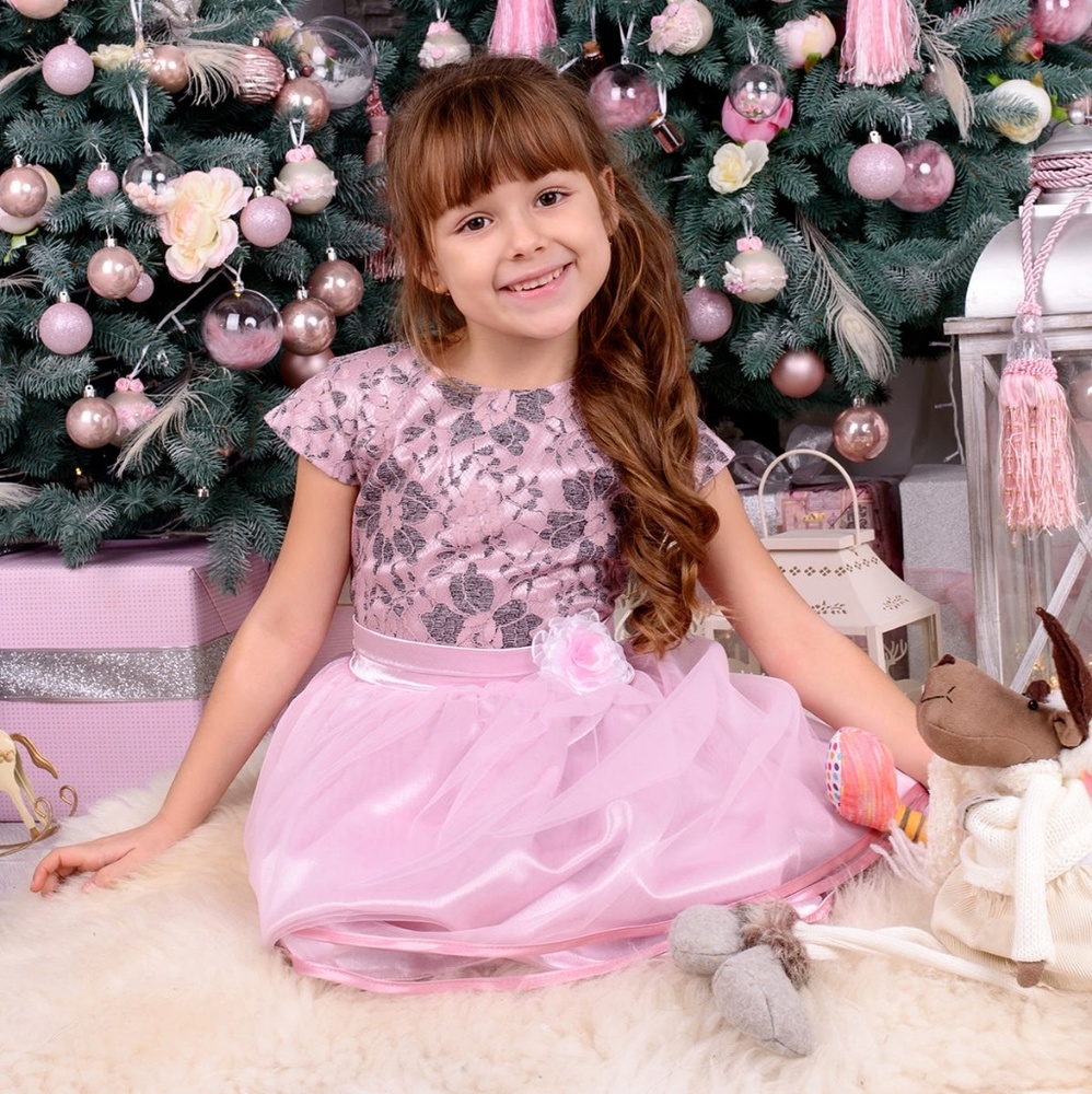 Pink Purple Dress girl